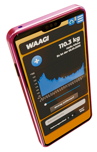 WAAGI App in Smartphone